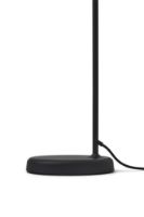 Billede af New Works Material Floor Lamp H: 125 cm - White marble/Black Base