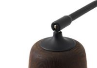 Billede af New Works Material Floor Lamp H: 125 cm - Dark Grey Concrete/Black base