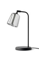 Billede af New Works Material Table Lamp H: 45 cm - Stainless Steel/Black base