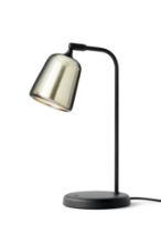 Billede af New Works Material Table Lamp H: 45 cm - Yellow Steel/Black base