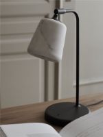 Billede af New Works Material Table Lamp H: 45 cm - Yellow Steel/Black base