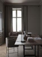 Billede af New Works Material Table Lamp H: 45 cm - Mixed Cork/Black base