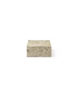 Billede af Audo Copenhagen Plinth Low H: 27 cm - Sand Kunis Breccia