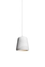 Billede af New Works Material Pendant Ø: 13 cm - White Marble/White