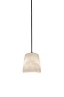 Billede af New Works Material Pendant Ø: 13 cm - White Marble/Black