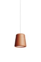 Billede af New Works Material Pendant Ø: 13 cm - Terracotta/White