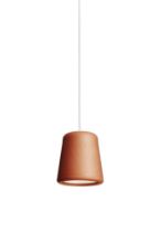 Billede af New Works Material Pendant Ø: 13 cm - Terracotta/White
