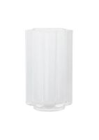 Billede af Louise Roe Funki Vase Rounded H: 34 cm - Opal White