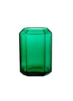 Billede af Louise Roe Jewel Vase Glass H: 20 cm - Green