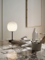 Billede af New Works Aura Table Mirror - Stainless Steel