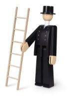 Billede af Kay Bojesen Skorstensfejer H: 20,5 cm - Sort