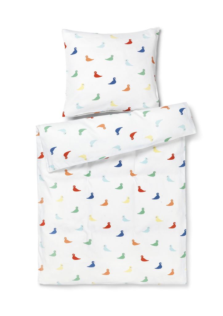 Billede af Kay Bojesen Sengetøj Sangfugl Junior 100x140 cm - Multi
