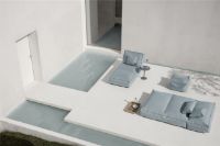 Billede af Blomus Stay Cushion 38x38 cm - Ocean