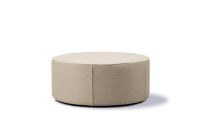 Billede af Fredericia Furniture Mono Puf Ø: 90 cm - 0024 Grand Linen