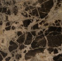 Billede af Bent Hansen Metro Sofabord Ø: 65 cm - Emperador Dark Brown 