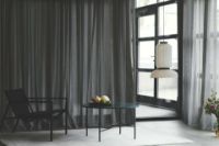 Billede af Bent Hansen Metro Sofabord Ø: 65 cm - Emperador Dark Brown 