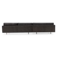 Billede af Wendelbo Maho Sofa m. Venstrevendt Chaiselong Modul 2 & 25 L: 341 cm - Sortlakeret Stål/Navona Col. 6