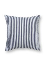 Billede af Juna Bæk&Bølge Pudebetræk 63x60 cm - Mørk Blå/Hvid 