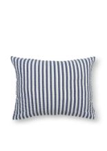 Billede af Juna Bæk&Bølge Pudebetræk 70x50 cm - Mørk Blå/Hvid 