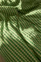 Billede af Juna Bæk&Bølge Sengetøj inkl. Pudebetræk 140x220 cm - Grøn/Sand 