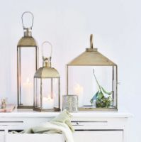 Billede af Sika-Design Lanterne Høj H: 55 cm - Messing