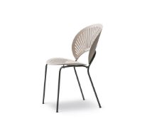 Billede af Fredericia Furniture 3398 Trinidad Stol SH: 45,5 cm - Lys Grå/Flint