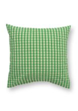 Billede af Juna Bæk&Bølge Pudebetræk 63x60 cm - Grøn/Sand