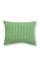 Billede af Juna Bæk&Bølge Pudebetræk 70x50 cm - Grøn/Sand