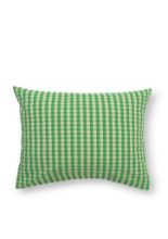 Billede af Juna Bæk&Bølge Pudebetræk 70x50 cm - Grøn/Sand