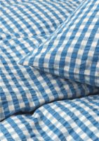 Billede af Juna Bæk&Bølge Sengetøj inkl. Pudebetræk 140x220 cm - Blå/Birk