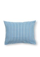 Billede af Juna Bæk&Bølge Pudebetræk 70x50 cm - Blå/Birk OUTLET