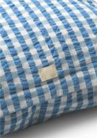 Billede af Juna Bæk&Bølge Pudebetræk 70x50 cm - Blå/Birk OUTLET