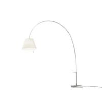 Billede af Luceplan Lady Costanza Gulvlampe H: 217-250 cm - Alu/White