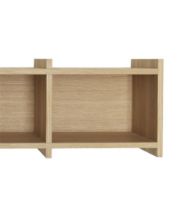 Billede af Hübsch Focal Shelf Unit 80x20x23 FSC Egetræsfiner - Natur