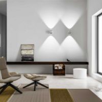 Billede af LOOM Design Saga LED væglampe - Hvid