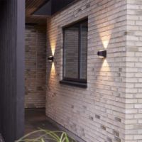 Billede af LOOM Design Saga LED væglampe - Sort