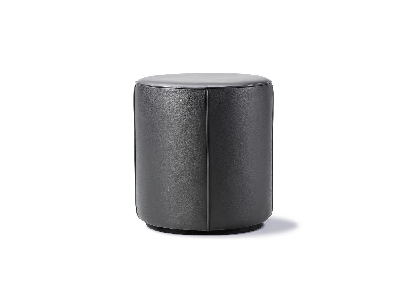 Billede af Fredericia Furniture Mono Puf Ø: 39 cm - 301 Black