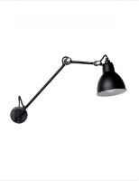 Billede af DCW Editions Lampe Gras N122 Bathroom Væglampe L: 55,2 cm - Sort/Sort
