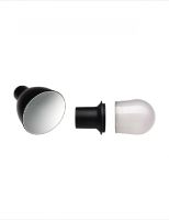 Billede af DCW Editions Lampe Gras N122 Bathroom Væglampe L: 55,2 cm - Sort/Sort