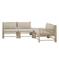 Billede af Bloomingville Korfu Modul Sofa Højre Hjørne SH: 37 cm - Bambus/Natur