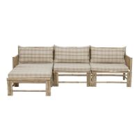 Billede af Bloomingville Korfu Modul Sofa Venstre Hjørne SH: 37 cm - Bambus/Natur