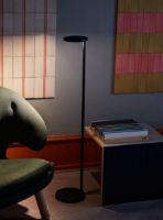 Billede af FLOS Oblique Gulvlampe H: 107,4 cm - Glossy Grey