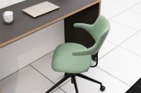 Billede af Vermund VL119 Kontorstol SH: 46 cm - Mood Lysegrøn / Sort