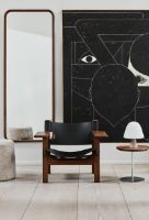 Billede af Fredericia Furniture 6751 Pal Sidebord 37x38 cm - Valnød/Rustfrit Stål