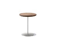 Billede af Fredericia Furniture 6751 Pal Sidebord 37x52 cm - Valnød/Rustfrit Stål