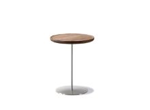 Billede af Fredericia Furniture 6751 Pal Sidebord 37x52 cm - Valnød/Rustfrit Stål