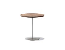 Billede af Fredericia Furniture 6755 Pal Sidebord 44x38 cm - Valnød/Rustfrit Stål