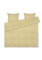 Billede af Juna Pleasantly Sengetøj 200x220 cm - Gul