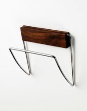 Billede af Hoigaard TS-500 Avisholder B: 20 cm - Valnød