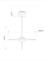 Billede af DCW Editions Mono L600 Pendel Ø: 60 cm - Black